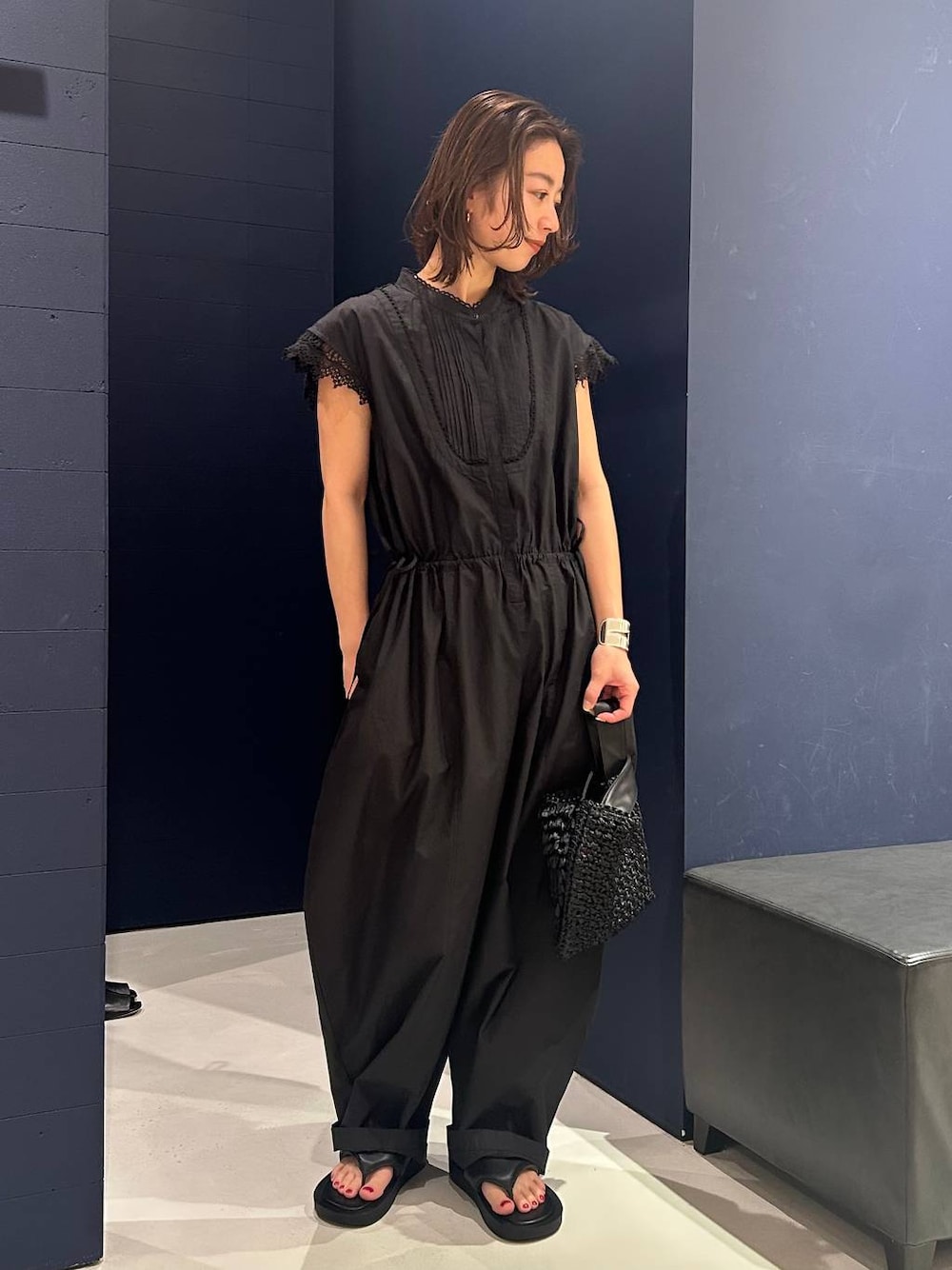 Curensology｜コットンレースオールインワン | Rakuten Fashion