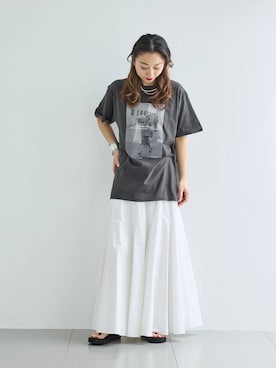 「suicoke（スイコック）のアイテム」を使った、shimoさん（レディース・156cm）の夏コーディネート