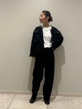 shimoさん（レディース・156cm）の秋コーディネート