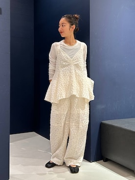 「アイテム（チョーカー）」を使った、shimoさん（レディース・156cm・20代）の夏コーディネート