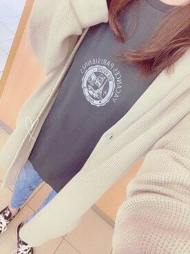 「TICCA（ティッカ）のアイテム（トップス）」を使った、hanae2842さん（レディース・152cm）の春コーディネート