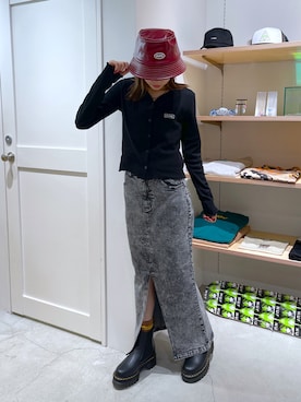 服部 天音さん（レディース・157cm）の秋コーディネート