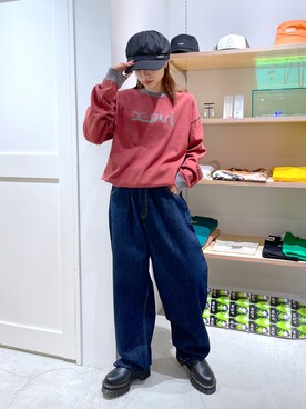 服部 天音さん（レディース・157cm）の秋コーディネート