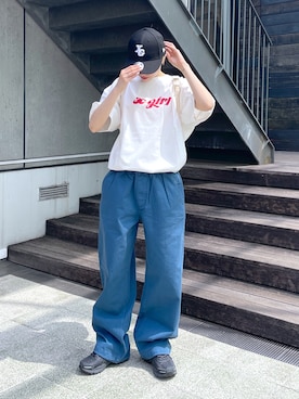 服部 天音さん（レディース・157cm）の春コーディネート