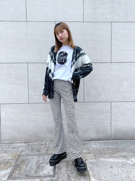 服部 天音さん（レディース・157cm）の夏コーディネート