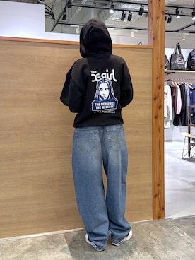 服部 天音さん（レディース・157cm）の冬コーディネート