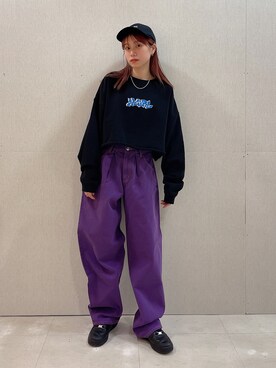 服部 天音さん(レディース・157cm)の冬コーディネート