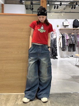 服部 天音さん(レディース・157cm)の春コーディネート