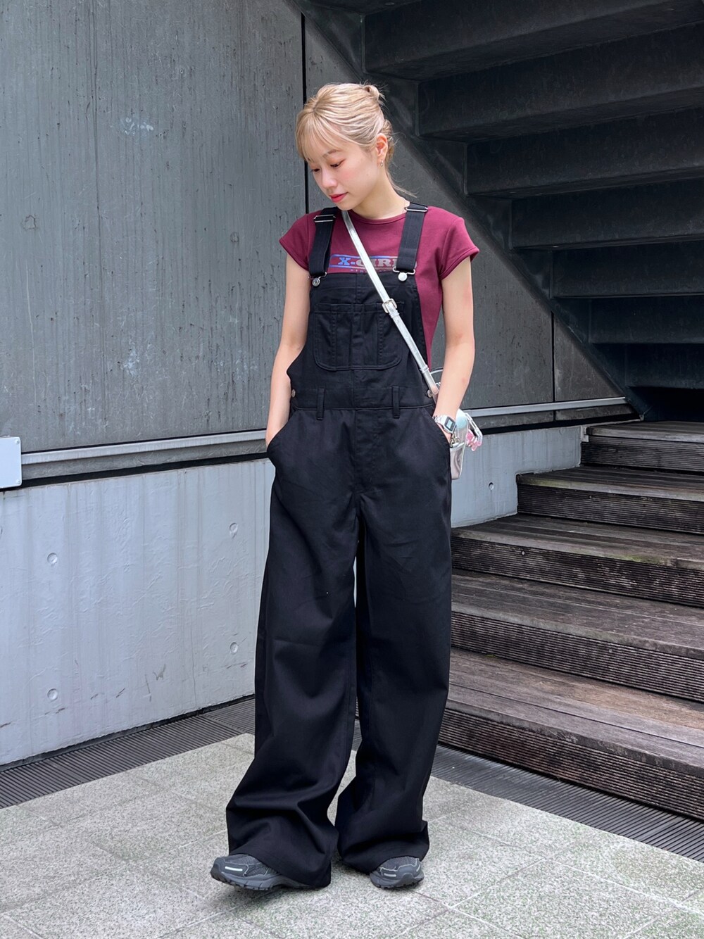服部 天音(X-girl原宿（ラフォーレ原宿）)｜X-girlのつなぎ 