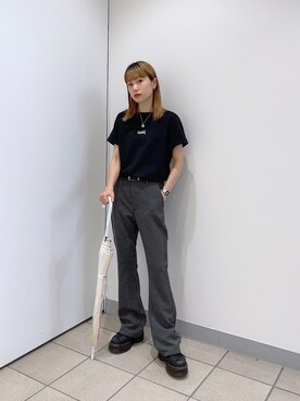 服部 天音さん（レディース・157cm）の夏コーディネート