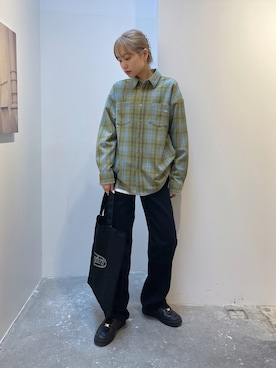 服部 天音さん（レディース・157cm）の春コーディネート