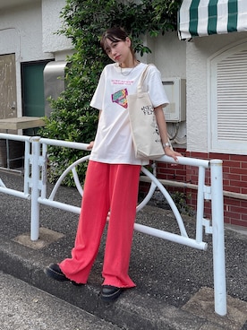 服部 天音さん(レディース・157cm)の秋コーディネート