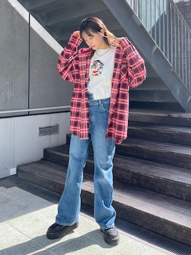 服部 天音さん(レディース・157cm)の秋コーディネート