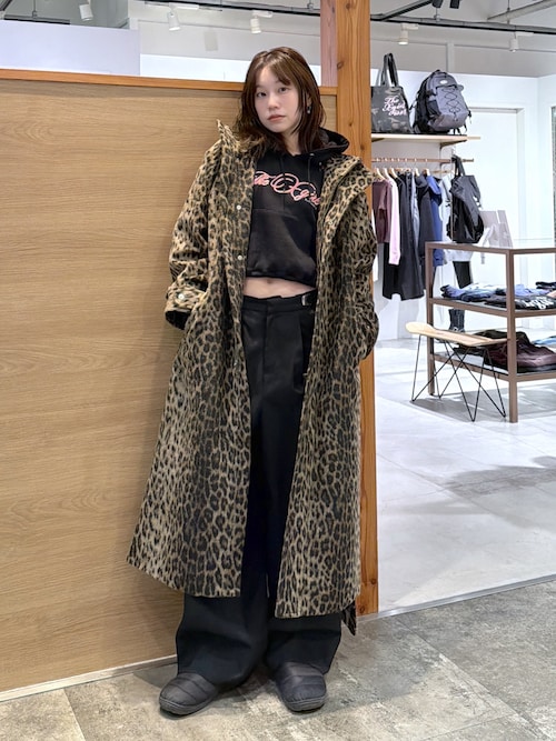 X-girl（エックスガール） ステンカラーコート コート STAND COLLAR