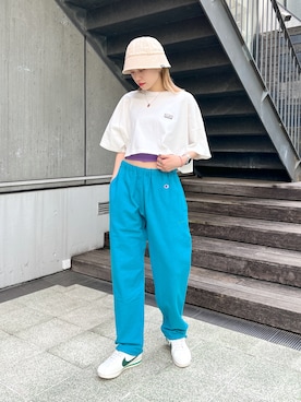 服部 天音さん（レディース・157cm）の春コーディネート