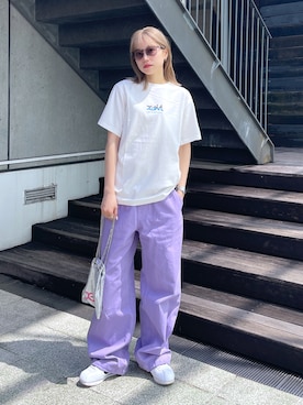 服部 天音さん（レディース・157cm）の春コーディネート