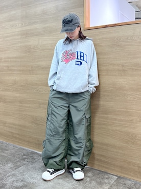 服部 天音さん（レディース・157cm）の秋コーディネート