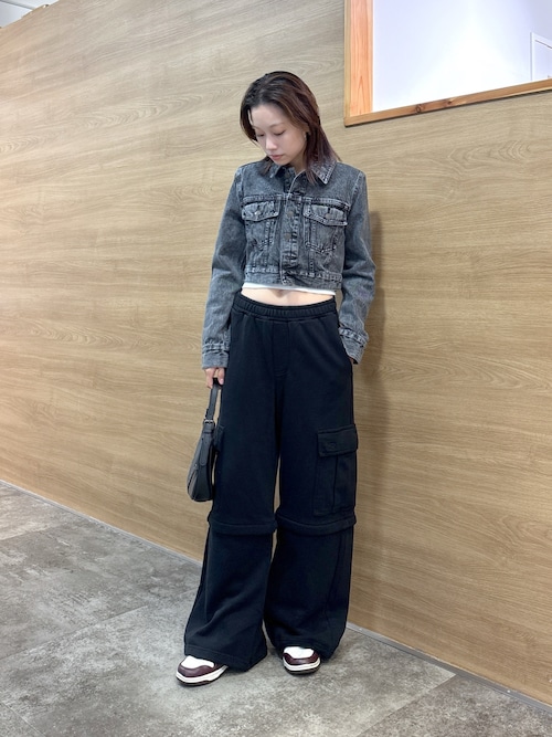 セール】EMBOSSED DENIM JACKET（デニムジャケット）｜X-girl