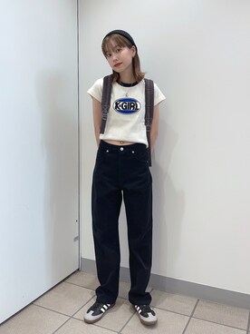 服部 天音さん（レディース・157cm）の夏コーディネート