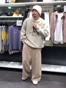 「アイテム（ニットキャップ/ビーニー）」を使った、shibaさん（メンズ・172cm・20代）の秋コーディネート