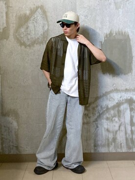 shibaさん（メンズ・172cm）の夏コーディネート