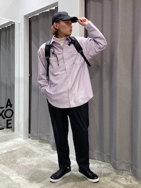 「インスタフォローしてね！」｜shibaさん（メンズ・172cm）の冬コーディネート