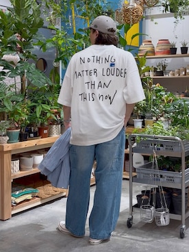 「GEORGE'S（ジョージズ）のアイテム（パンツ）」を使った、shibaさん（メンズ・172cm）の春コーディネート