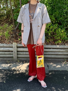 YUKINOさん（レディース・170cm）の夏コーディネート