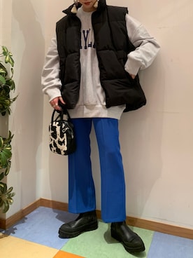 YUKINOさん（レディース・170cm）の冬コーディネート