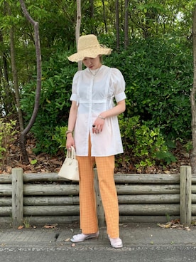 YUKINOさん（レディース・170cm）の夏コーディネート