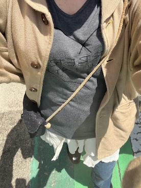 「merry jenny（メリージェニー）のアイテム（スカート）」を使った、maiさん（レディース・151cm）の夏コーディネート