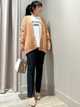 遠藤 裕子さん(レディース・155cm)の冬コーディネート