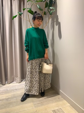 遠藤 裕子さん(レディース・155cm)の冬コーディネート