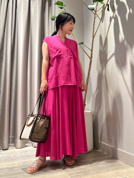 遠藤　裕子さん（レディース・155cm）の夏コーディネート