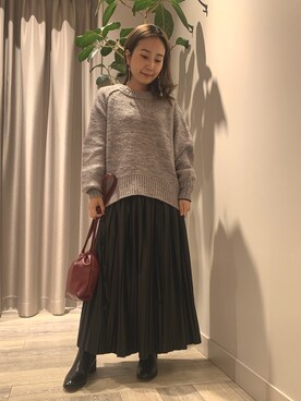 遠藤　裕子さん（レディース・155cm）の秋コーディネート