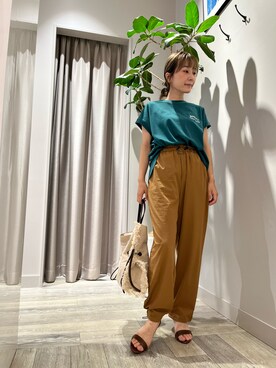 遠藤　裕子さん（レディース・155cm）の夏コーディネート