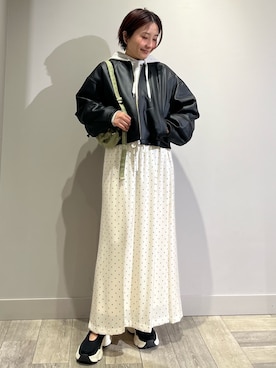 遠藤　裕子さん（レディース・155cm）の春コーディネート