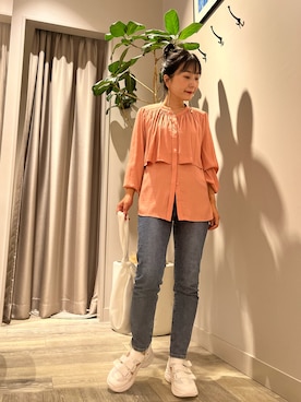 遠藤　裕子さん（レディース・155cm）の夏コーディネート