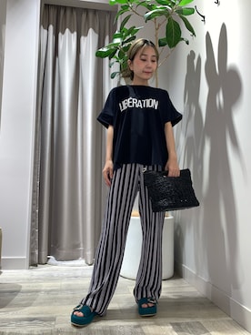 遠藤　裕子さん（レディース・155cm）の夏コーディネート