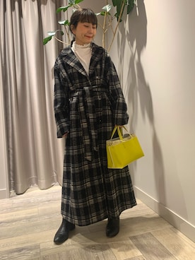 遠藤　裕子さん（レディース・155cm）の冬コーディネート