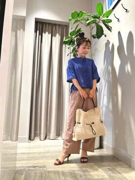 遠藤　裕子さん（レディース・155cm）の夏コーディネート
