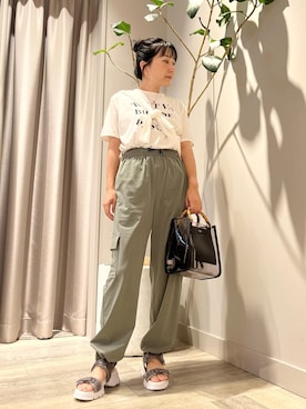 遠藤　裕子さん（レディース・155cm）の夏コーディネート