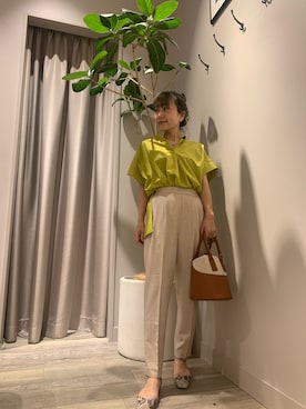 遠藤　裕子さん（レディース・155cm）の春コーディネート