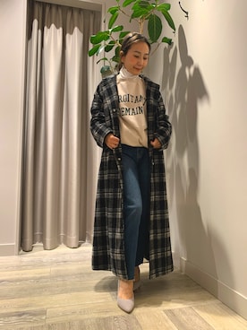 遠藤　裕子さん（レディース・155cm）の秋コーディネート
