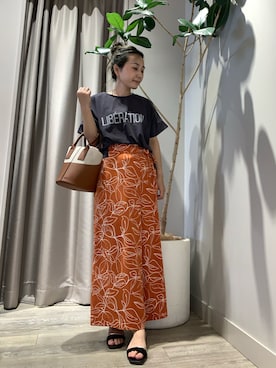 遠藤　裕子さん（レディース・155cm）の夏コーディネート