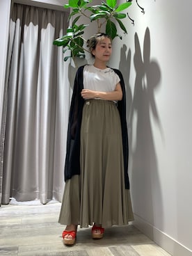 遠藤　裕子さん（レディース・155cm）の夏コーディネート