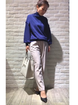 遠藤　裕子さん（レディース・155cm）の秋コーディネート