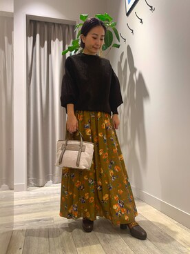 遠藤　裕子さん（レディース・155cm）の秋コーディネート