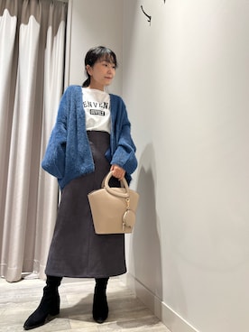 遠藤　裕子さん（レディース・155cm）の秋コーディネート