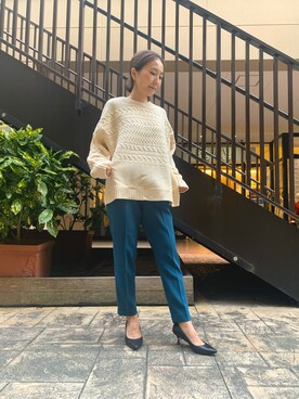 遠藤　裕子さん（レディース・155cm）の秋コーディネート